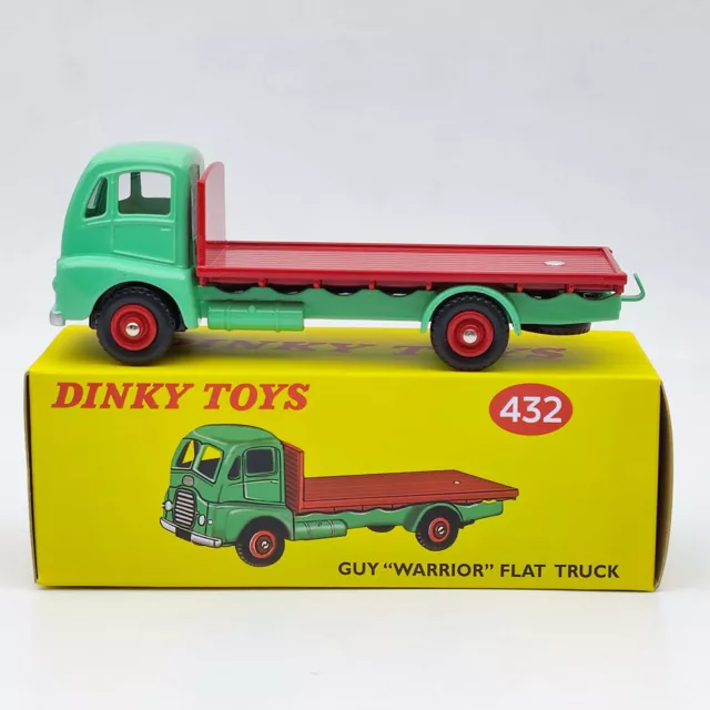 Atlas Dinky toys 432 Guy Warrior FLAT TRUCK Metal Models Car Collection
