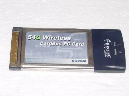 Hawkins Hwc54G Wireless Pcmcia Pc Card 2.4Ghz 54M