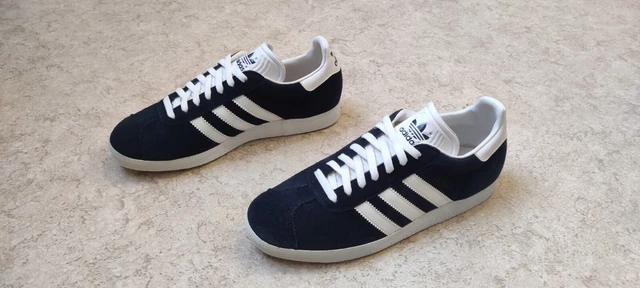 Adidas Gazelle Vintage 12/94 Made In Thaïlande Taille Uk 8 1/2 Eur 42 2/3 Jp 27