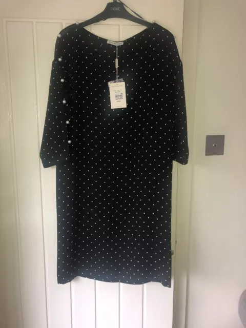 Gina bacconi polka dot dress cheap