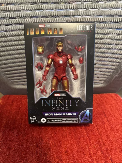 Marvel Iron Man Mark 3 Legend Series 6 inch Action Figure Infinity Saga NIB