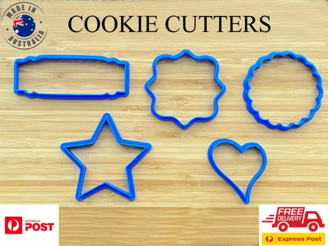 Fondant Cake Cookies Biscuit Stamp Embosser Mold Cutter Sugar Dough