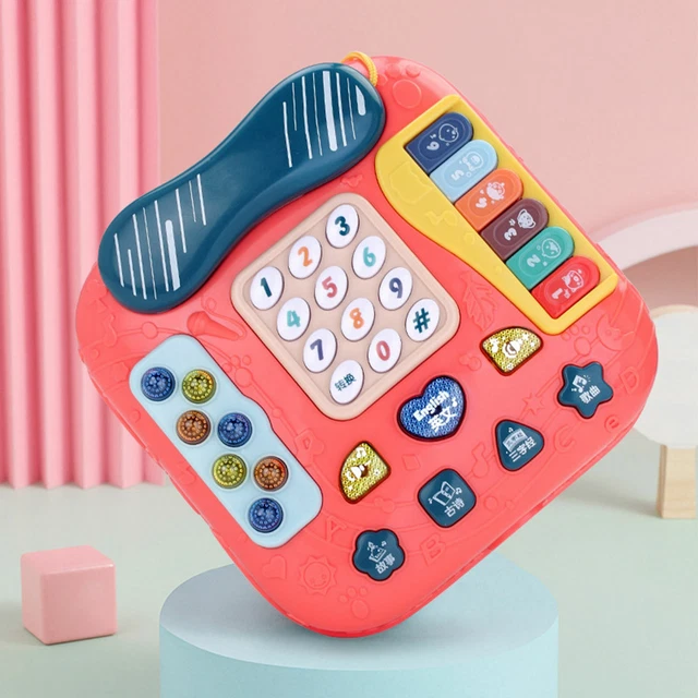 Telephone Story Machine Simulation Educational Toys Call Up Gift for Toddler