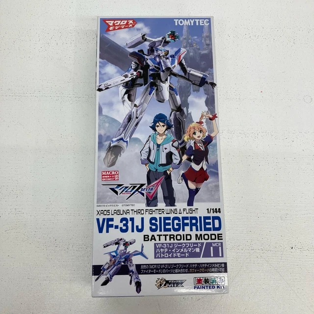 AEON PLAZA 1/144VF-31J Siegfried Hayate Inmelman Machine Batroid Mode ...