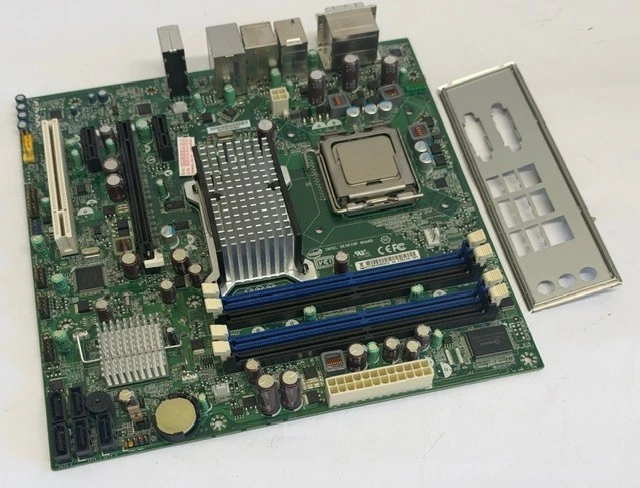 INTEL DQ45CB E30148-303 Socket 775 Motherboard, Intel Core 2 Quad CPU ...