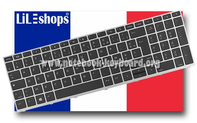 Clavier AZERTY Français Original HP Pavilion 15-au019nf (et Modèles Compatibles) - Neuf