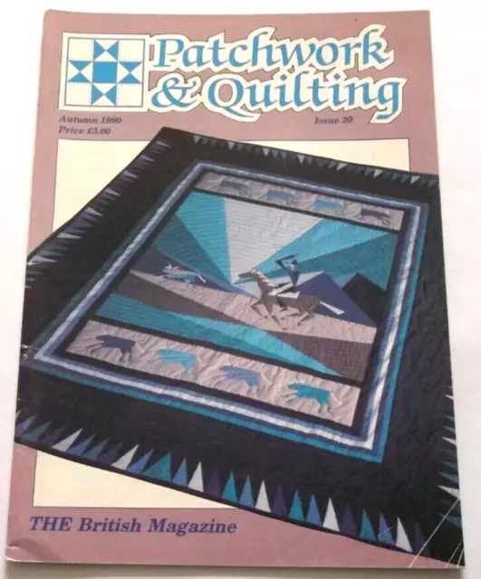 Patchwork & Quilting Autumn 1990 Making An Applique Picture Heirloom Sampler