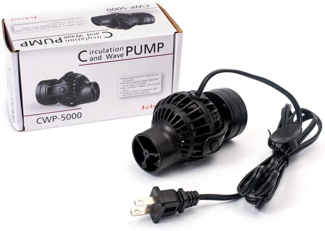 Bomba de onda de circulación CWP-5000 con base magnética, 132Gph-1320Gph
