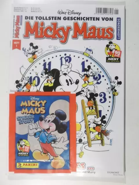 Die tollsten Geschichten von Micky Maus Sonderheft 1 + Sticker Ehapa Verlag
