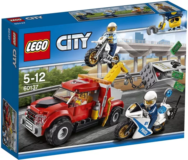 LEGO City 60137 - Autogrù in Panne - Nuovo