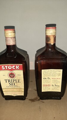 VINTAGE RARISSIMO Cora LIQUORE CORA TRIPLE SEC ANNI ‘40 