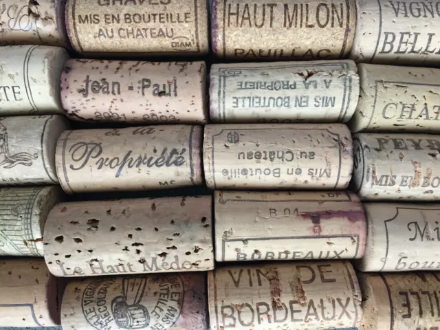 Natural Used Wine Corks - Ideal for Craft, Weddings, Fishing. Fast UK Dispatch