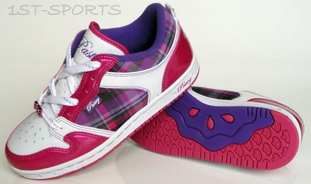 PASTRY GLAM PIE BERRY PLAID GIRLS TRAINERS SHOES UK 3 to 4 14.99 PicClick UK