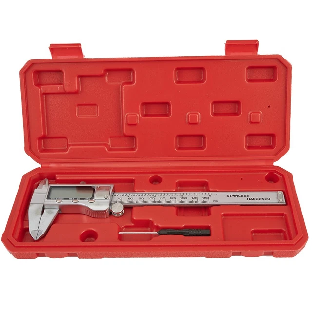 Digital LCD Stainless Steel Digital Vernier Calipers High Precision 0-150mm Tool