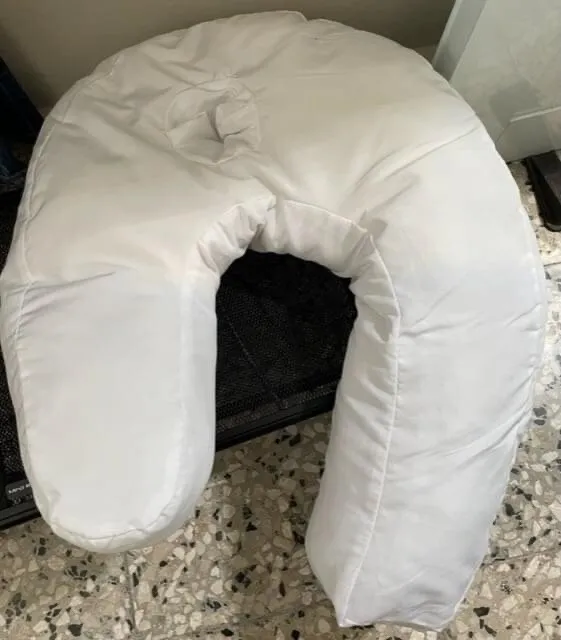Side Sleeper Headrest Pillow Travel Soft Cushion U-Shape Cotton
