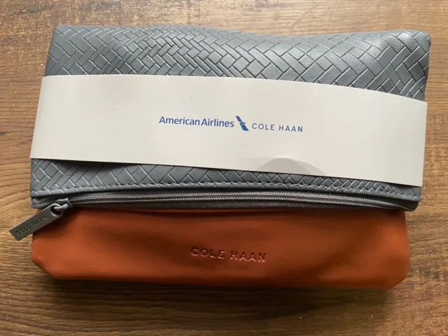Cole Haan American Airlines Business Class Amenity Kit Tablet Case NEW