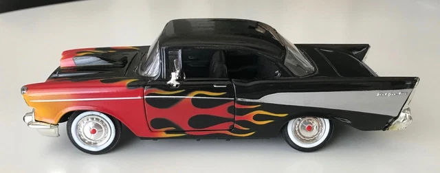 MOTOR MAX HOT Rodding Adventures Chevrolet 1957 Bel Air Black