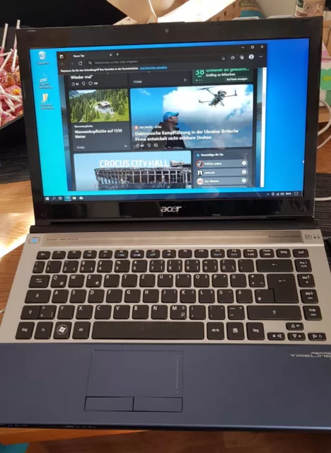 Acer Aspire TimelineX 4830TG Laptop - Quad Core 2.5Ghz, 4GB RAM - Defekt! Lesen!