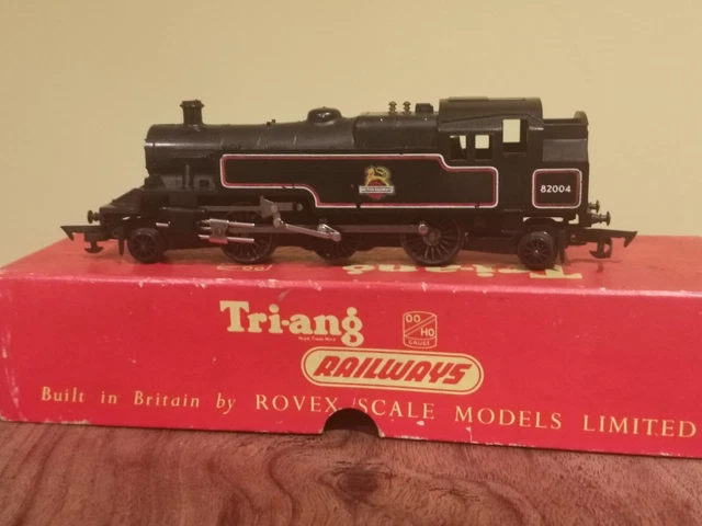 Triang R59 TRIANG R59 2-6-2 Tank Loco - Black Livery - OO/HO £70.00 - PicClick UK