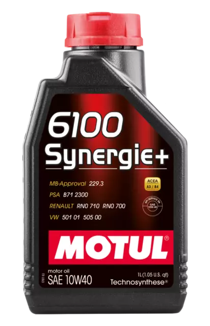 MOTUL Huile de graissage moteur 6100 SYNERGIE+ 10W40