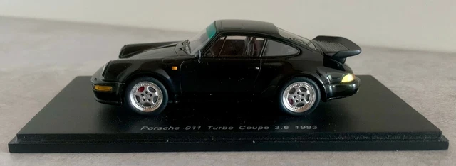 1:43 Spark Porsche 911 964 Turbo Coupe Speed yellow MAP 1:43 Spark Porsche 911 964 Turbo Coupe Speed yellow MAP