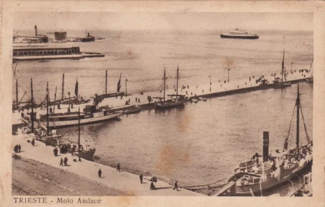 23-23900 - Trieste - Molo Audace Viaggiata 1936
