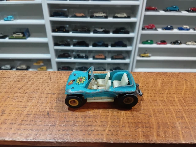 MAJORETTE - DUNE Buggy #232 Rose - Majorette Vintage 1/55 - France