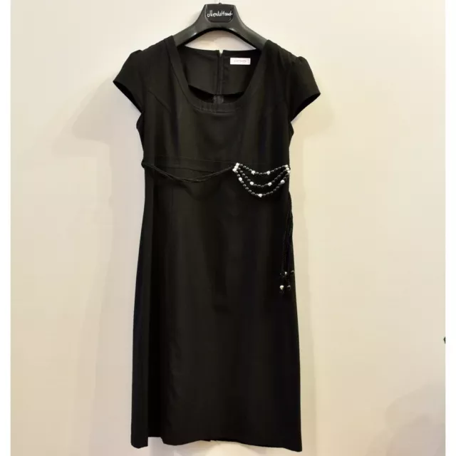 ABITO  VESTITO NERO tg 44 Orsay