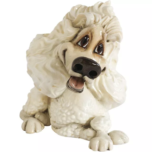 POODLE DOG ORNAMENT in Ceramic Camilla Perfect Gift for a Dog Lover £24.99  - PicClick UK