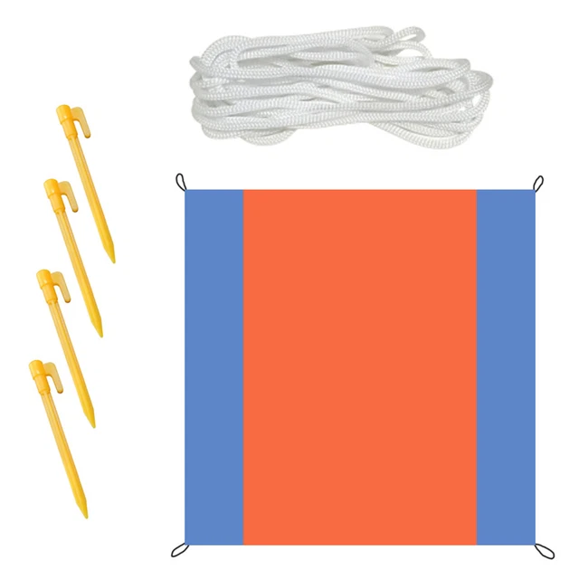 Sun Shade Sail Outdoor UV Block Cloth Cover Square Canopy Awning Screen (D) FS2#