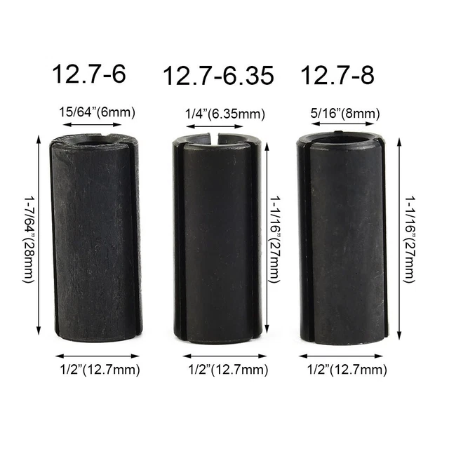 Colectores de mandril de carburo tratados térmicamente y con precisión molidos para máquina de grabado