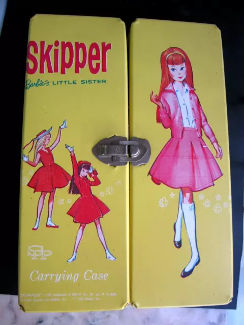 Vintage 1964  Barbie's little sister Skipper  Carrying Case