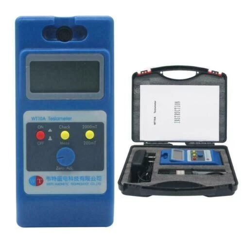 Magnetometer surface magnetic field tester Gauss meter Giss Gauss meter WT10A