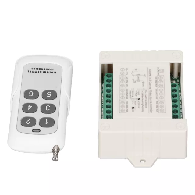 Relay Remote Control Switch 6 CH Pocket Reliable Easy To Use Remote Control