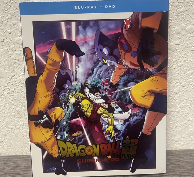 DRAGON BALL SUPER Super Hero Bluray + DVD Masako Nozawa Brand New