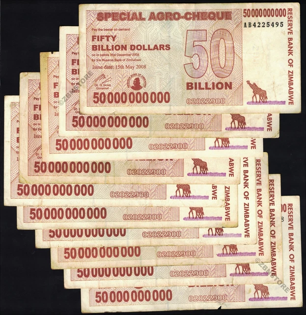Zimbabwe 5000000 Dólares 2008 Pick 54 Sc Unc - NUMISMÁTICA LA LONJA - Foto 8