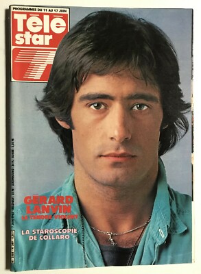 ▬►SUPER TÉLÉ N° 272 GERARD LANVIN_MICHEL BERGER_EDDY MITCHELL_HALLYDAY 1984 