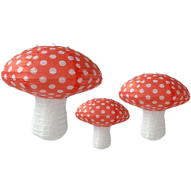 3 pz lampade a fungo per camera da letto forniture per feste decorazione matrimonio