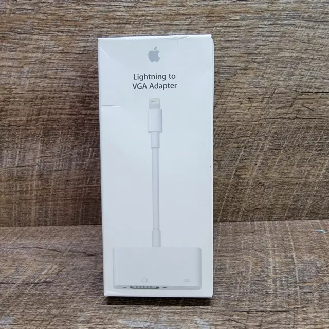 Apple MD825ZM/A  A1439 Lightning to VGA Adapter NEW