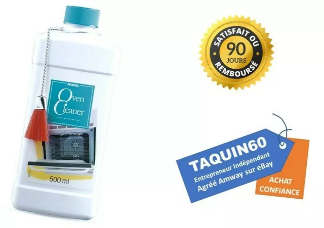 Gel Nettoyant Décapant Four Grill Barbecue Vitrocéramique Amway + pinceau 500ml