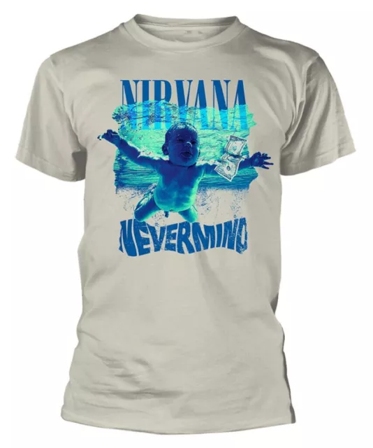 Kurt Cobain Nirvarna Nevermind Torn Mens Cream T Shirt Kurt Cobain Classic Tee