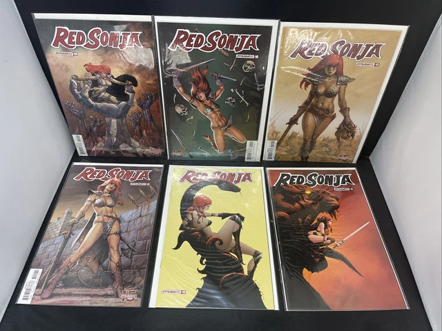 RED SONJA #9-14 Lot Of 6 Vol. 5  2019 DYNAMITE COMICS