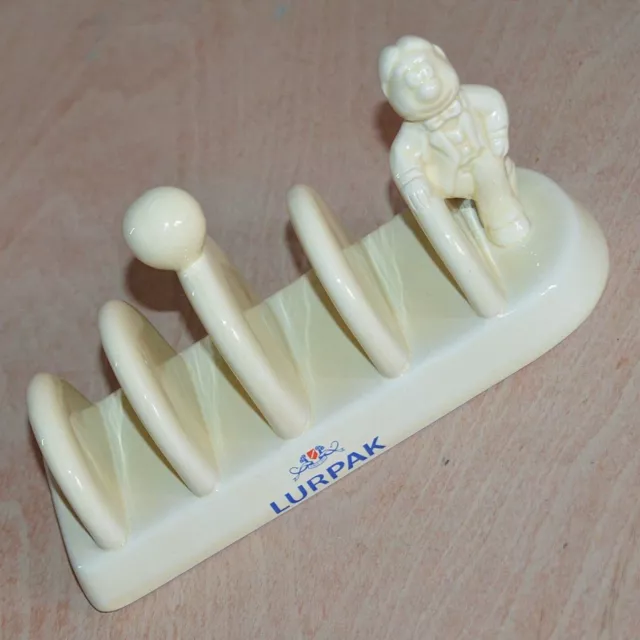 Lurpack Toast Rack Douglas Ceramic Retro Novelty