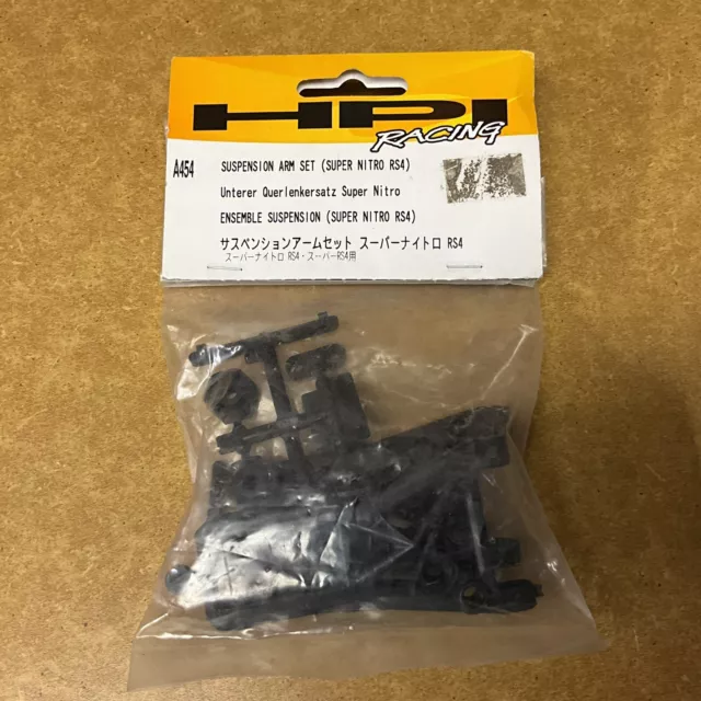 HPI Racing (A454) Super Nitro RS4 Suspension Arm Set (NIB)