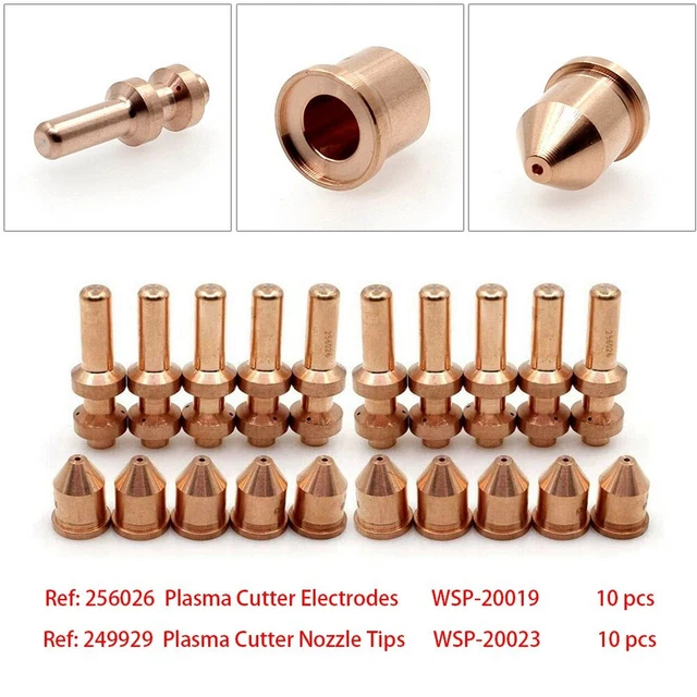 20 Électrode 256026 Pointe 249929 for Miller De Spectre 875 Auto-Line Tailleur