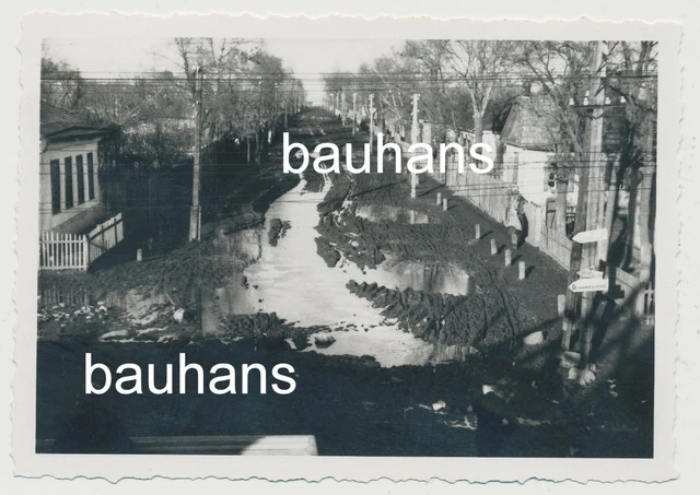 UKRAINE SNAMJANKA SCHLAMMSTRASSEN Schilder 1941 2.WK (3912x) EUR 9,90