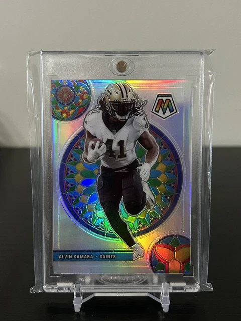 2021 Panini Mosaic Alvin Kamara Stained Glass Case Hit 🔥🔥🔥