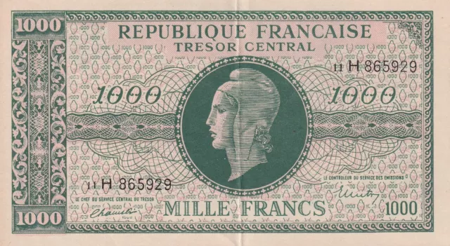 1000 Francs - Faux Marianne - 1945 - Lettre H - Série 11 H - SPL - VF.13.x