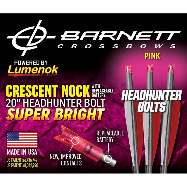 20" Headhunter with Lumenok Mon Bolt End Method Insure Accuracy Lumenok Function