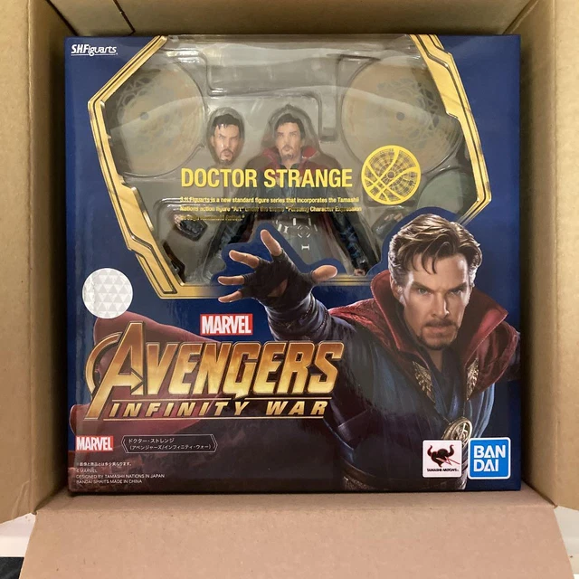 S.H. Figuarts Dr. Strange - Avengers Infinity War - Bandai Japan - Figurine D'occasion (C1, Boîte Abîmée)